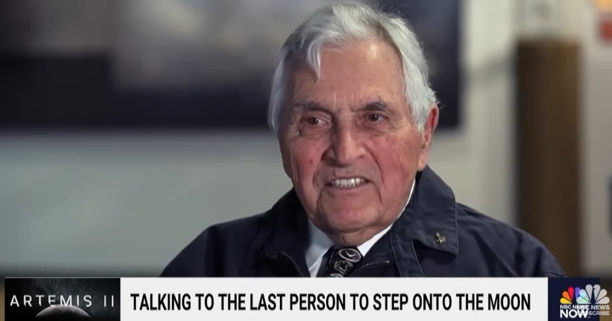 He was the last person to walk on the moon, in 1972. This is his advice for Artemis II astronauts who just took off