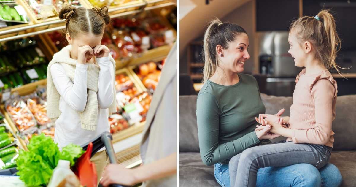 Little girl spilled a 2lb Caesar salad at Costco and froze in fear — then a worker’s quiet words made her smile