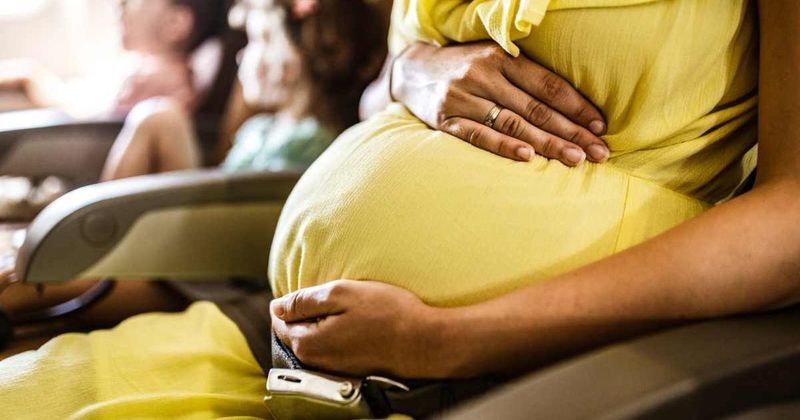 A woman went into labor 35,000 feet above ground. Now her baby's citizenship is up in the air