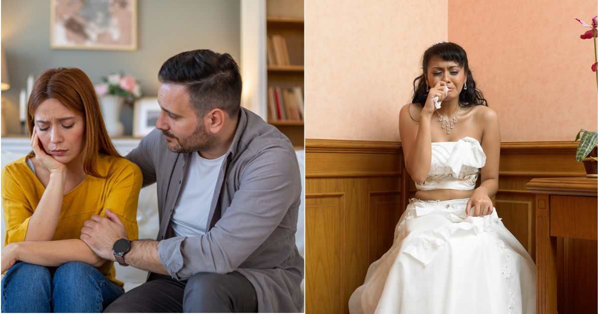 Bride mocks friend's 'comfy' makeup look, until her loving partner gives her a taste of her own medicine
