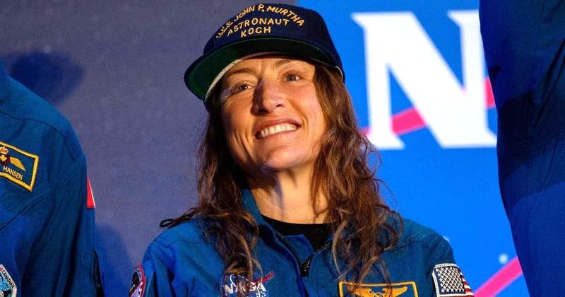 Astronaut Christina Koch saw 'tiny Earth' enveloped by darkness and had a stark realization