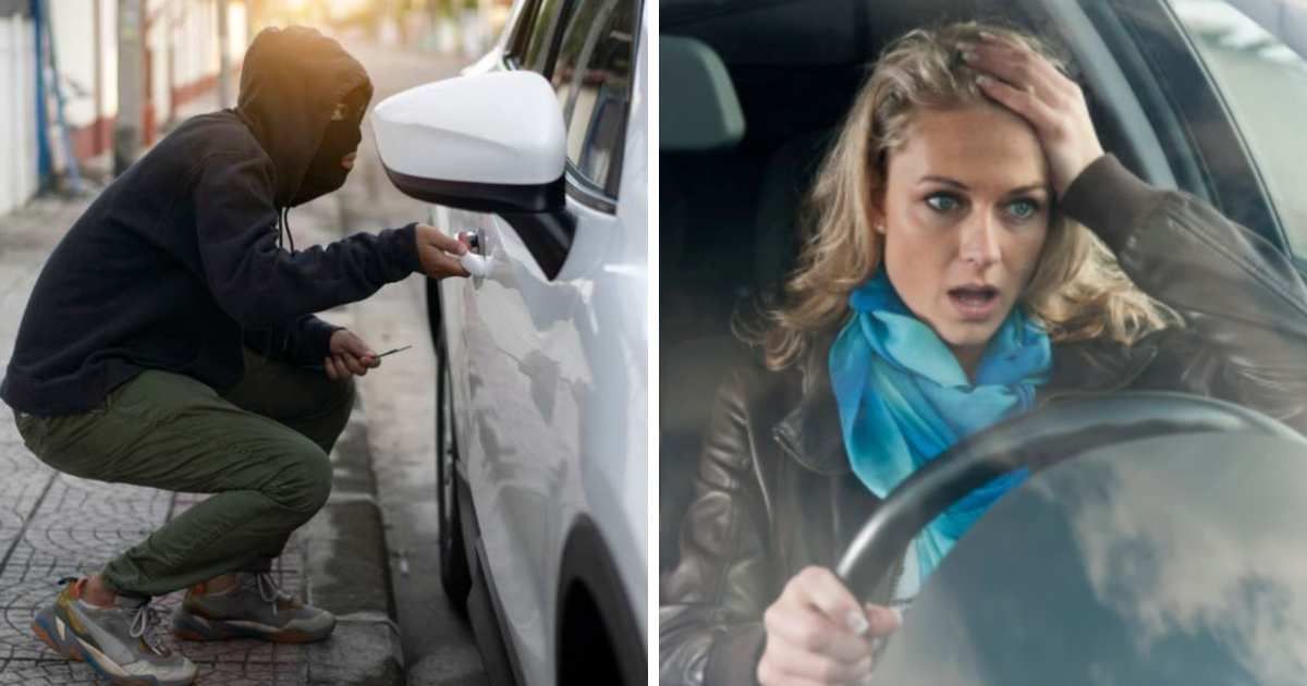 Mom and daughter were cornered by armed robbers in their driveway — her split-second move sent them fleeing on foot