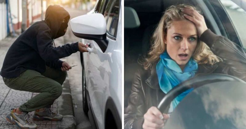 Mom and daughter were cornered by armed robbers in their driveway — her split-second move sent them fleeing on foot