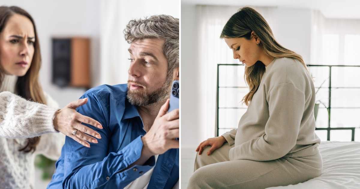 Husband kept denying he had feelings for his office crush — until one accidental text exposed everything to his pregnant wife