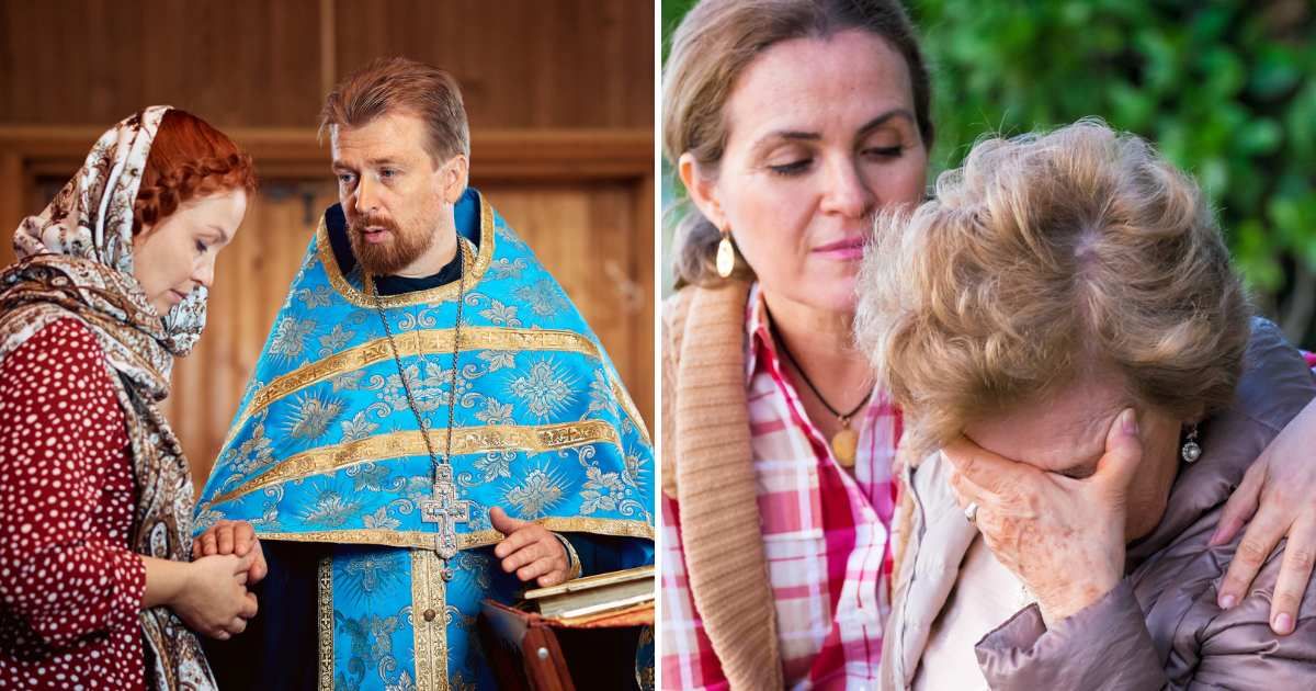 62-year-old with a rare illness asked the priest to help find her long-lost family — then she received one text that broke her heart
