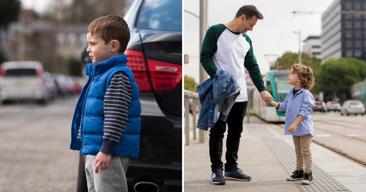 APS worker was annoyed at a day full of delays — until he saw a toddler running towards traffic and realized he was ‘right on time’ 