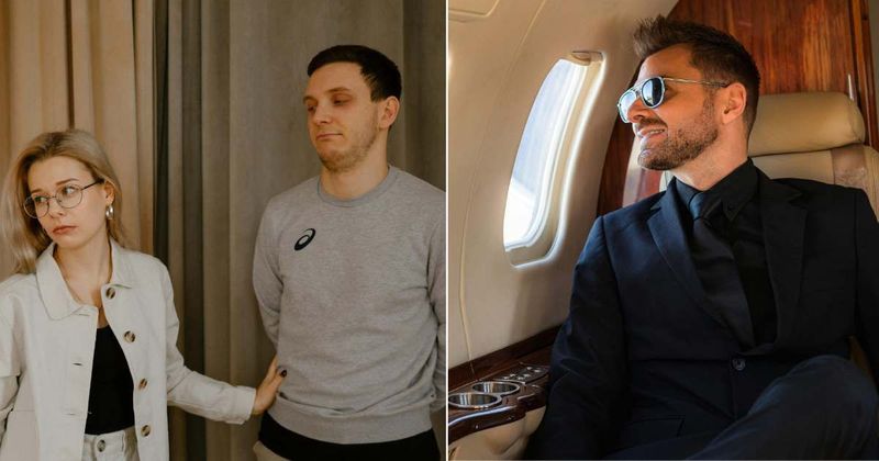 Woman’s boyfriend booked himself a first-class seat and left her in economy. Everyone had the same reaction