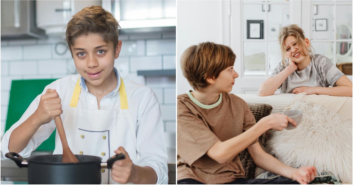 Sister kept hyping up her brother’s cooking skills. Mom later realized it was her 'evil' master plan