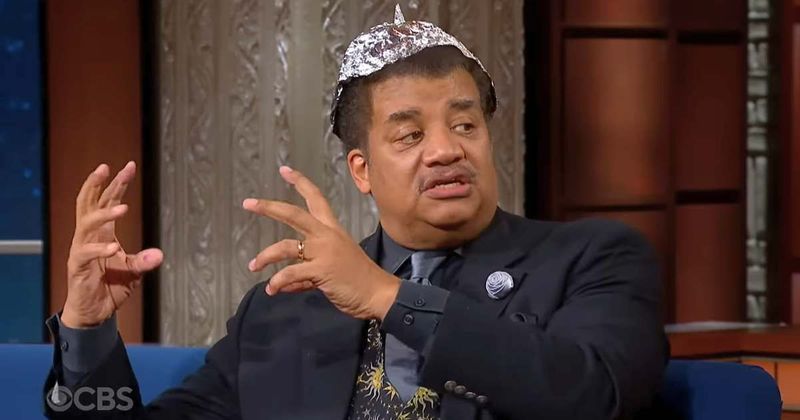 Could tinfoil hats actually save us from aliens? Neil deGrasse Tyson thinks so