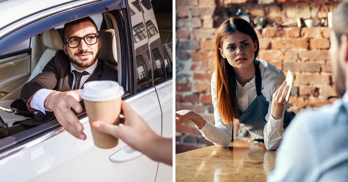 Introvert grabbed coffee at Starbucks drive-thru — then heard server call out: ‘Another no tipper’