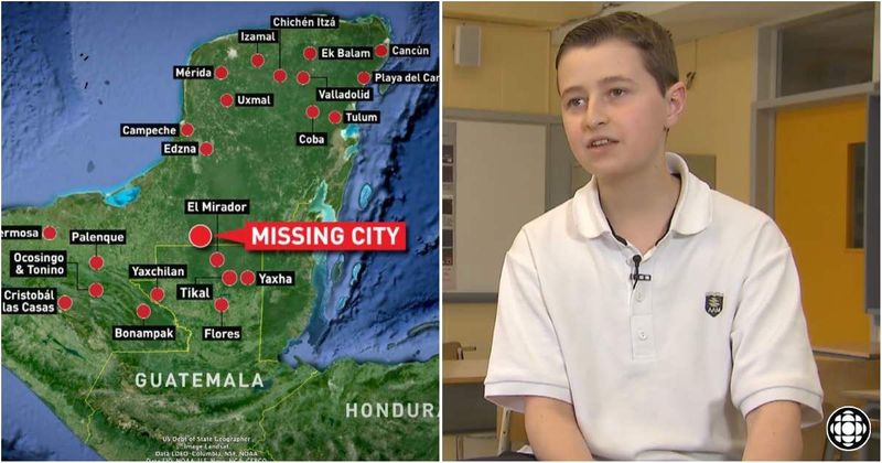 15-year-old boy discovers ancient Mayan city while working on a school project