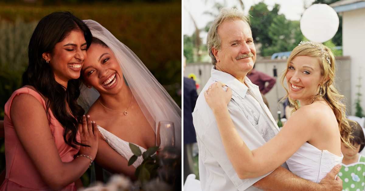 She couldn't dance with her dad at her own wedding. So her sister-in-law gave her that chance on her big day