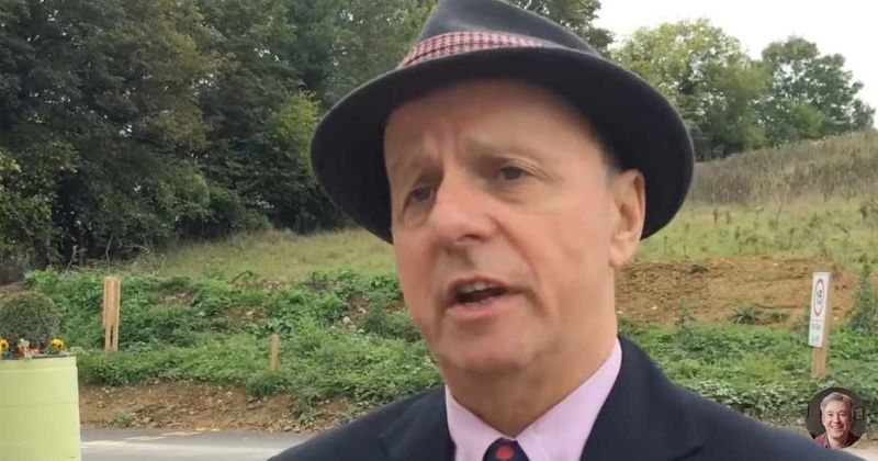 British man was tired of complaining about a damaged road — so he built his own road instead