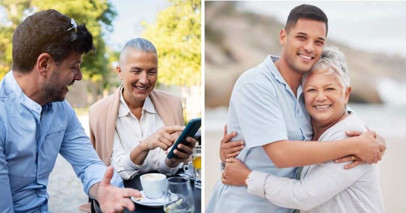 Man pulled over to ask a random lady about a rocketship — found a connection when she showed him his picture on her phone 
