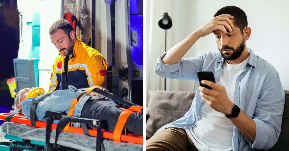 Paramedic rescued teen hit by a train and spent 6 years wondering if he survived — then his wife showed him a video