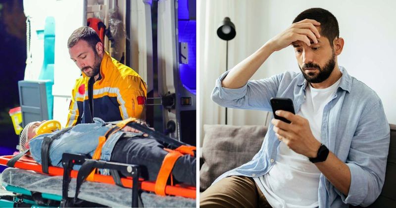Paramedic rescued teen hit by a train and spent 6 years wondering if he survived — then his wife showed him a video