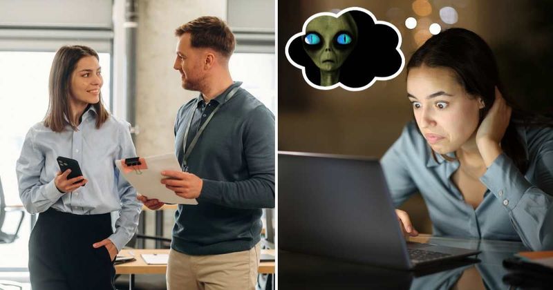 She thought her coworker was an 'alien,' and asked him one question. 3 days later, he simply vanished