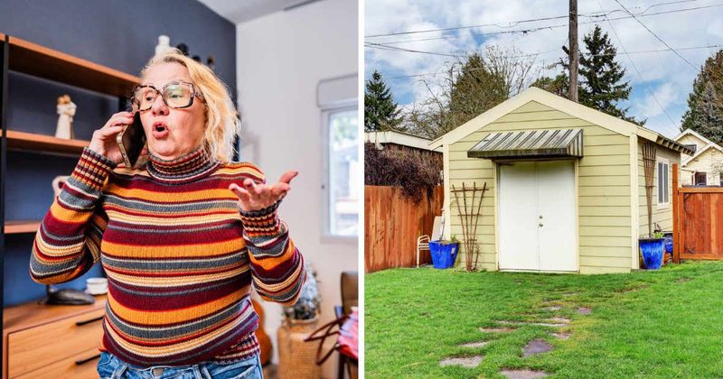 Nosy neighbor tries to make officers tear down a woman's shed — only for the tables to flip at the last moment