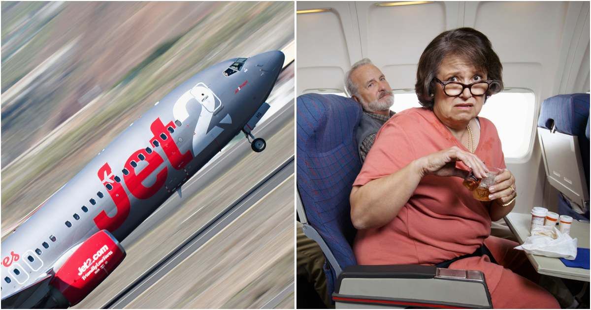 Rowdy passenger nearly forced a Jet2 flight to turn back — an 8-year-old asked his dad if he could try something first