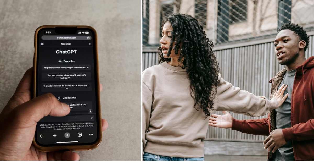 She's breaking up with her insecure boyfriend because she can't keep up with his other girlfriend: ChatGPT