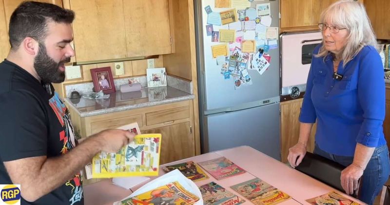 A paperboy spent his teen years buying comics. 80 years later, they made his daughter a millionaire