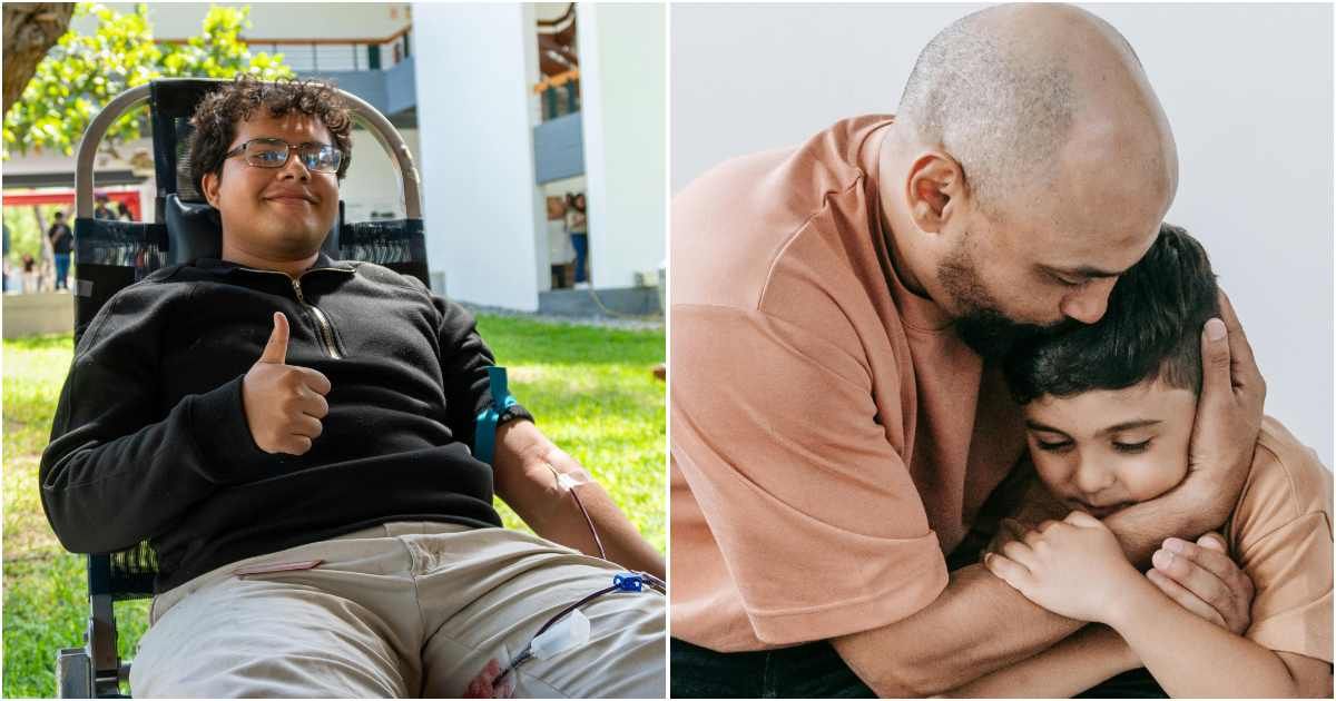 Dad signed up for a bone marrow registry for his cancer-stricken son — 12 years later, he got a cry for help
