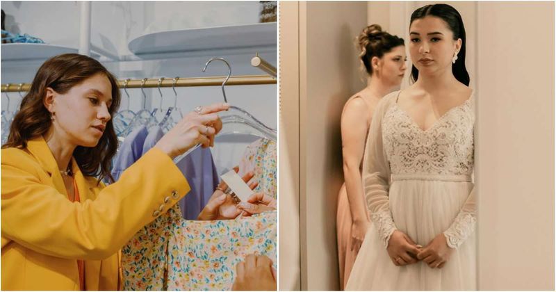 Bridesmaid arrived to pick up '$400 wedding dress' when a shop assistant blurted out the 'real' price — and exposed the bride's scam