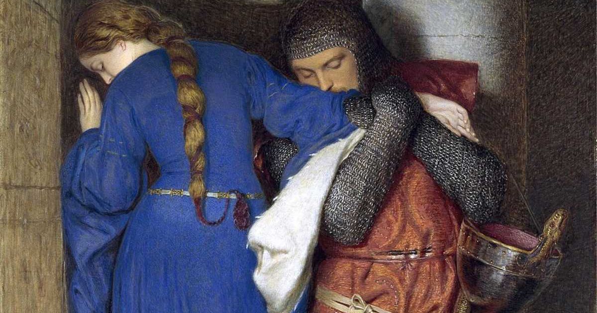 Why this 19th-century painting of two lovers' final goodbye is only displayed 2 hours a week