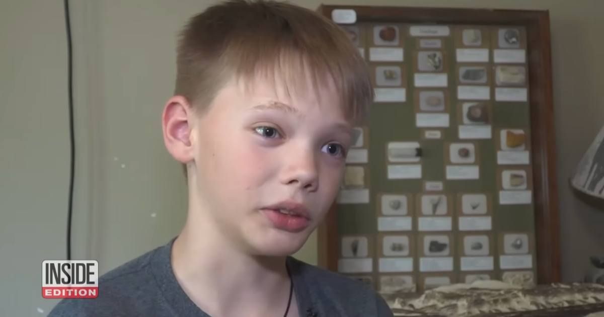 12-year-old fooling around on geology trip accidentally discovers 80-million-year-old fossil