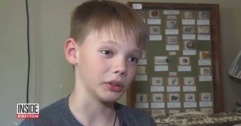 12-year-old fooling around on geology trip accidentally discovers 80-million-year-old fossil