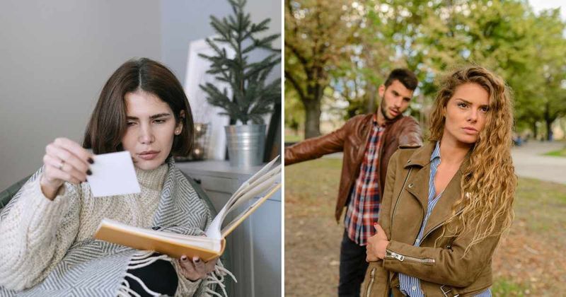 A secret note tucked behind her boyfriend's cabinet led her to a 'warning' from his ex. One detail made her move out in seconds