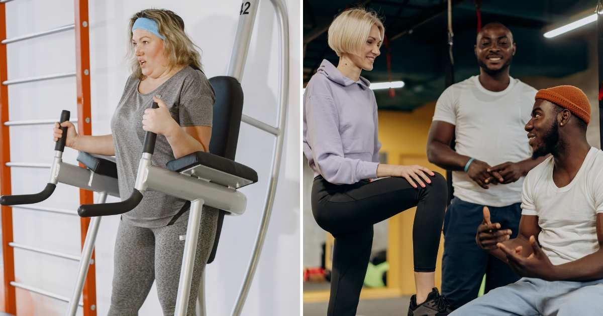 Gym trainer mocked her weight with a 'hippo' joke. When she told him what she survived, he walked away crying