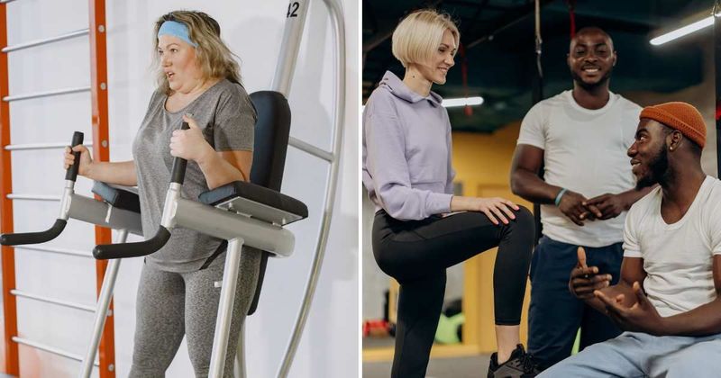 Gym trainer mocked her weight with a 'hippo' joke. When she told him what she survived, he walked away crying