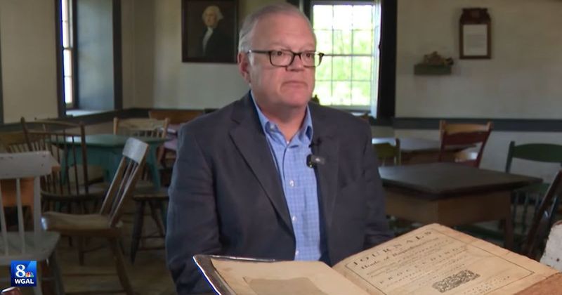 Pennsylvania man found a 250-year-old book inside a beer box. It held America's untold history