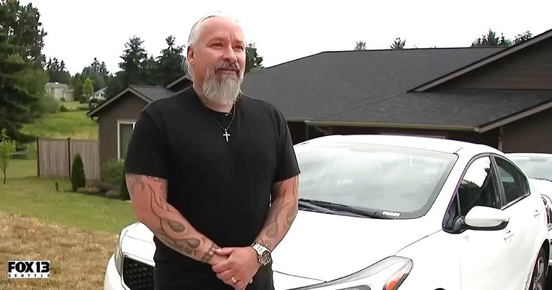 He spotted a drifting car on I-5. One look inside cost him thousands but saved two lives