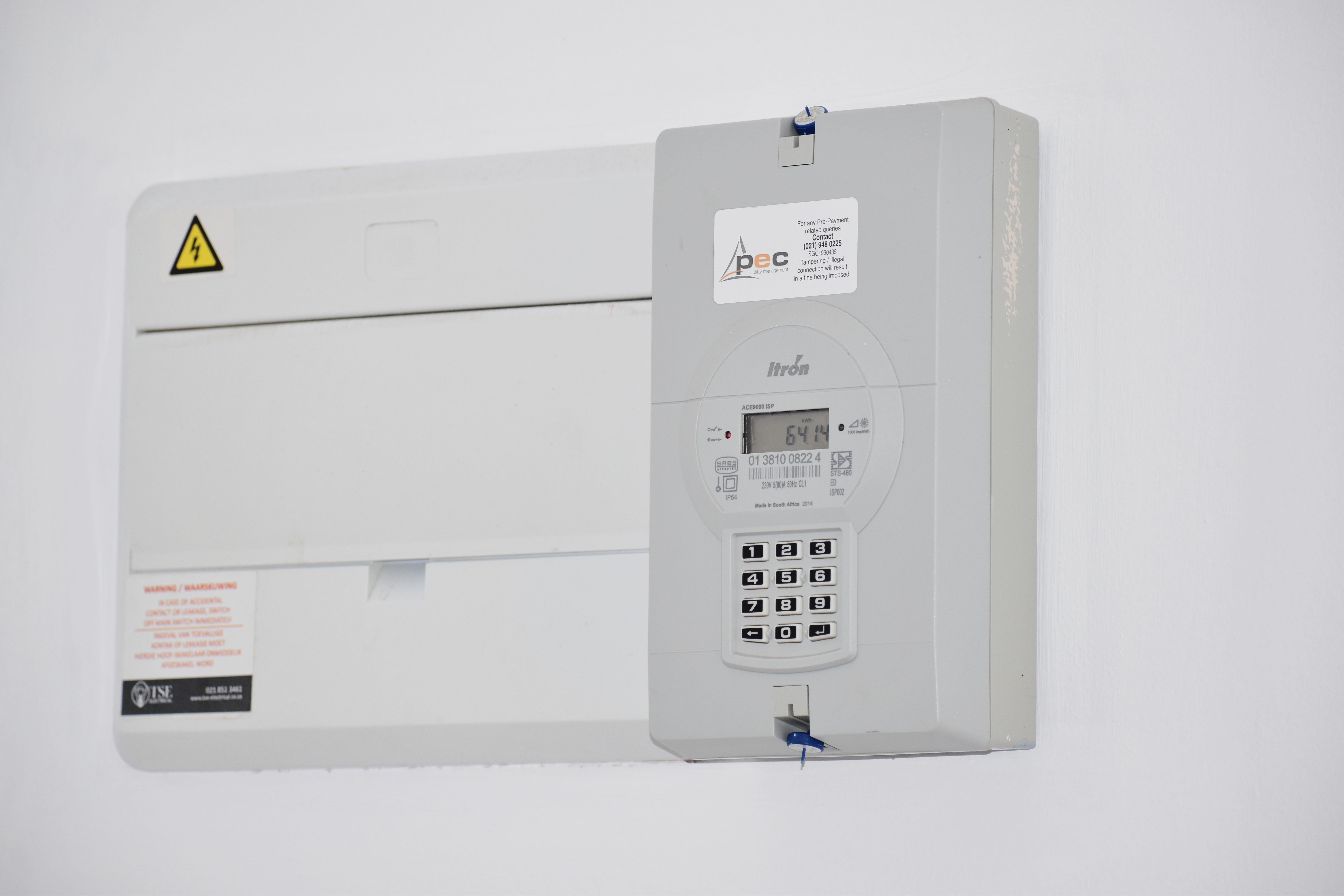 Electrical meter and fuse box on a white wall. (Representative Cover Image Source: Pexels | Photo by Akashni Weimers)