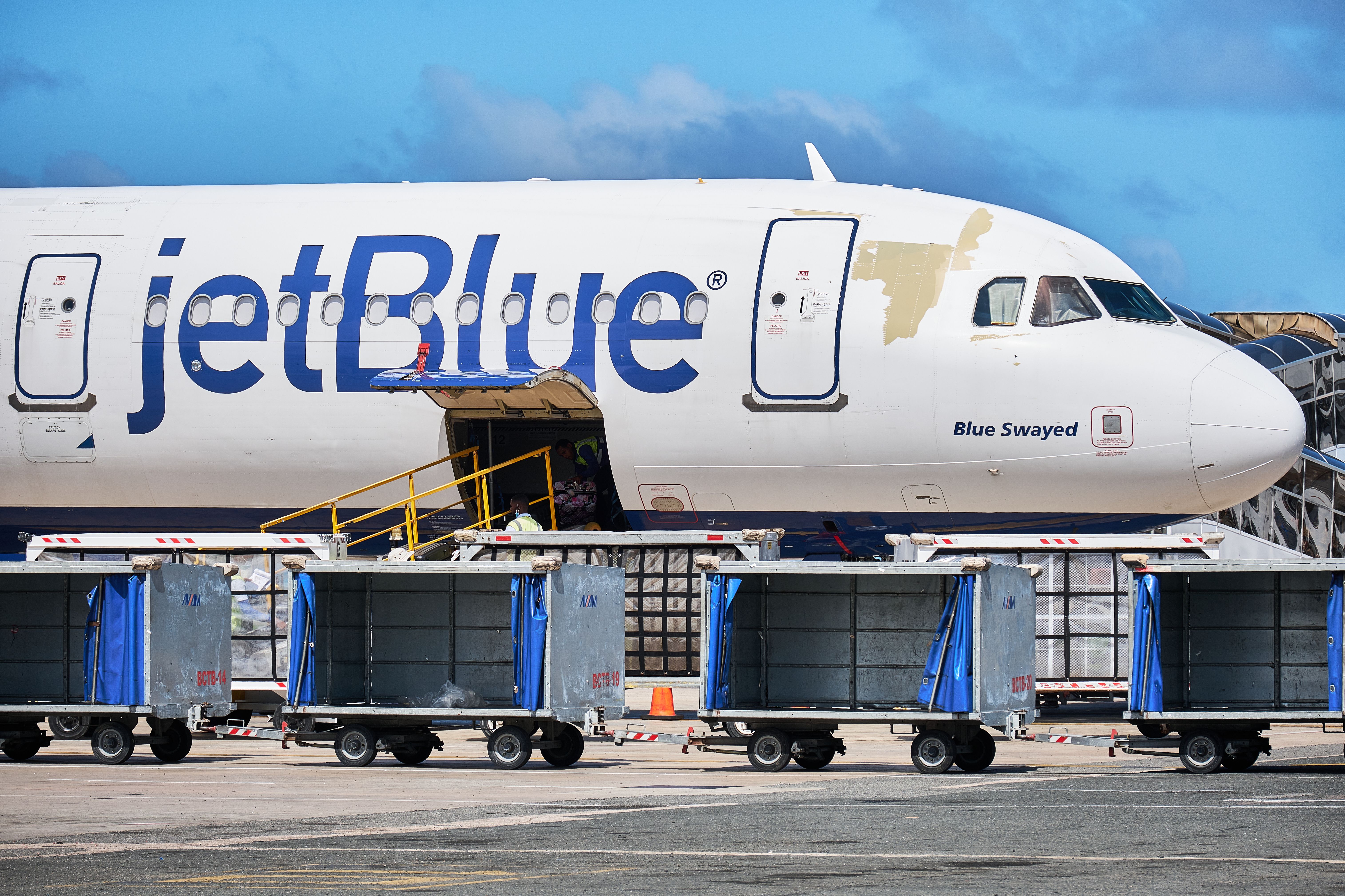 JetBlue aircraft (Representative Image Source: Pexels | Photo by )