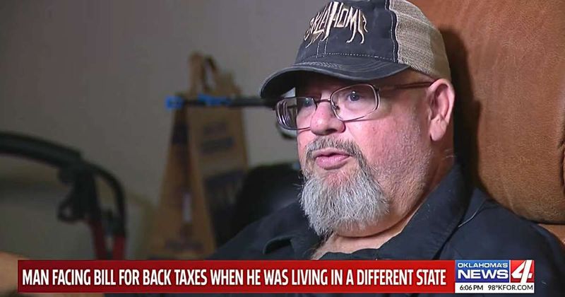 Oklahoma sent him a $5,000 tax bill. There was just one problem: He lives in Colorado