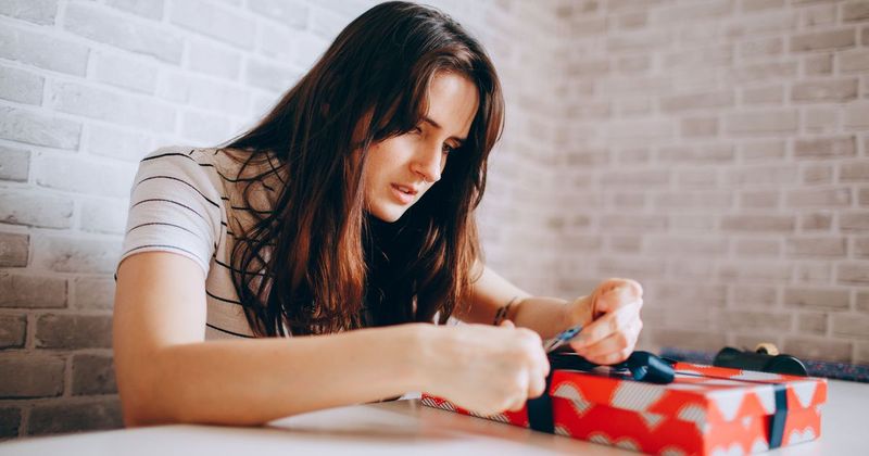 Mom discovers hidden holiday gift for her newborn from another woman. The label on it led her straight to her husband's mistress