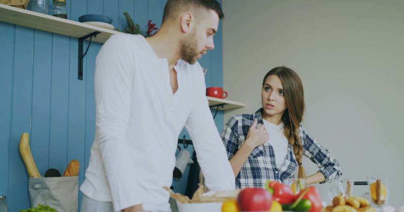 She came home exhausted at 11:37 p.m. and refused to cook for her boyfriend. He looked at a stocked kitchen and claimed she was 'letting him starve'