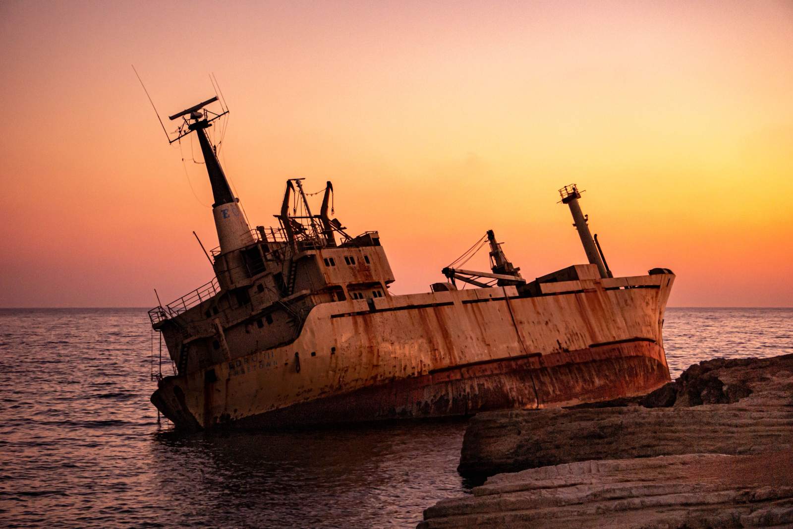 Shipwreck in the sea (Representative Image Source: Pexels | Photo by )