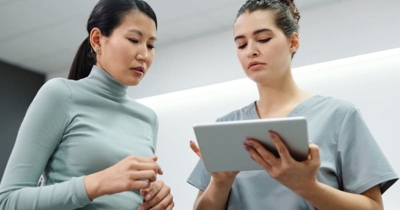 After 18 years in the US, a woman visited a gynecologist in Germany for the first time. The bill had her asking the receptionist to check again