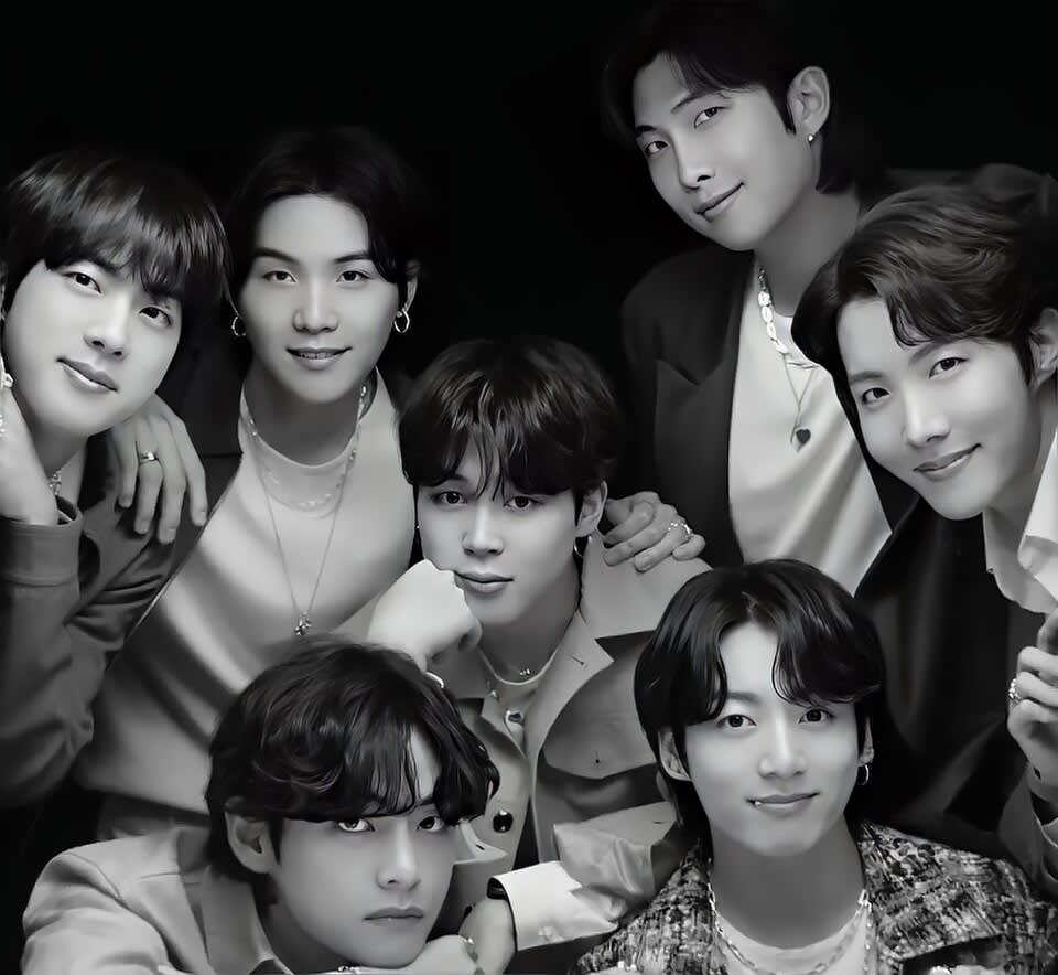 BTS in an advertisement for Samsung Galaxy Z  (Image Source: Wikimedia Commons)