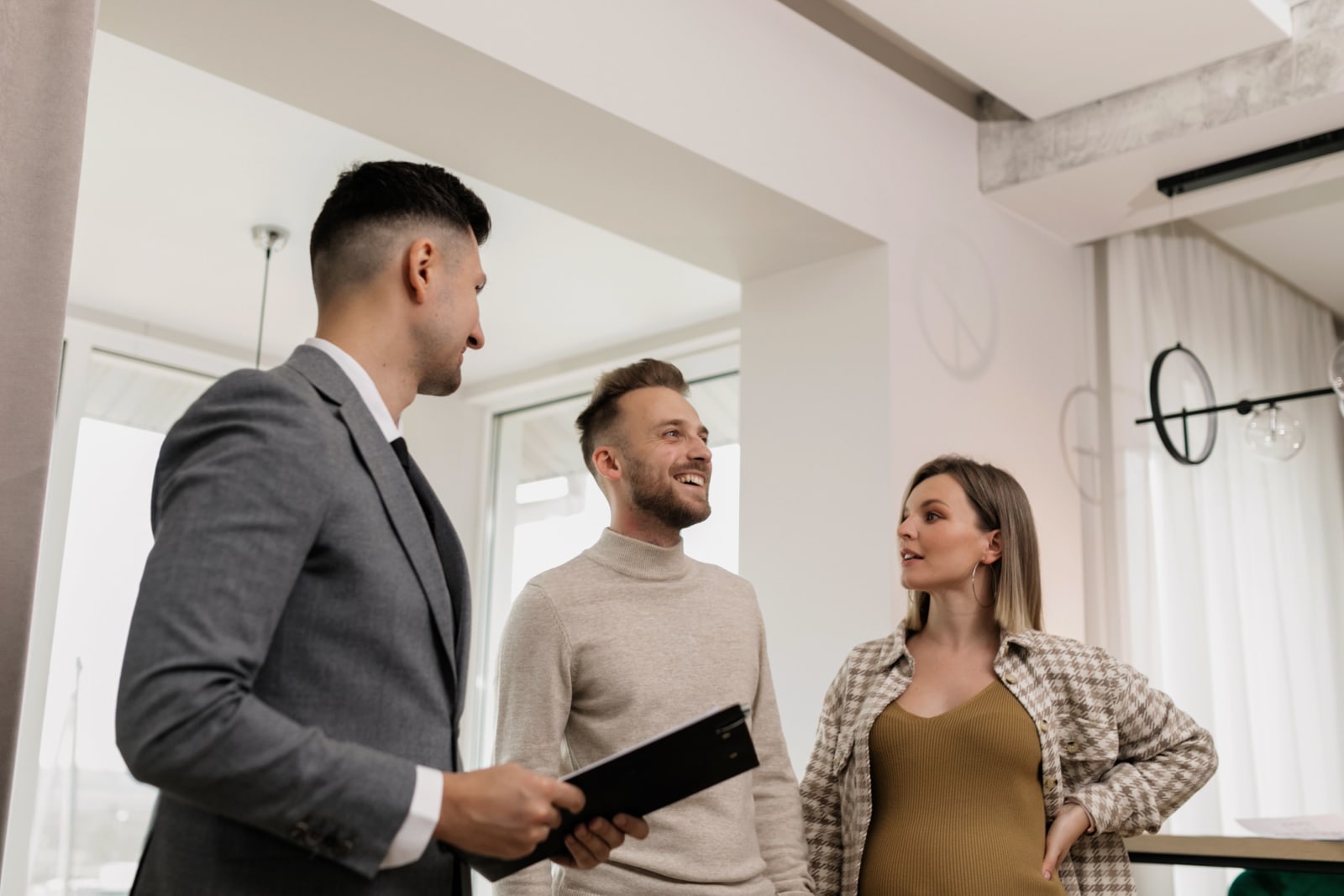 Resident showing the house during a home inspection (Representative Image Source: Pexels | Photo by Alena Darmel)