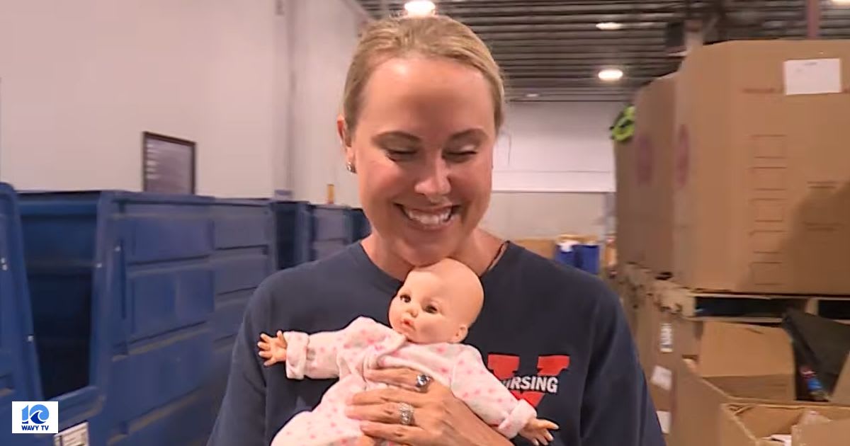 He put his daughter’s NICU frock on his childhood doll, then accidentally donated it. Goodwill’s VP 'had a feeling' it was nearby