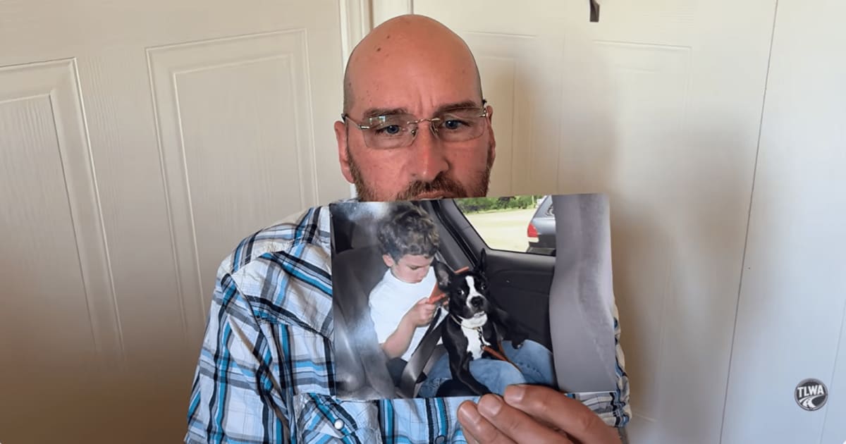 Woman yelled, 'Why is my husband’s photo here?' at a stranger’s yard sale — then found his late mom’s dishes and 20-year-old family photos