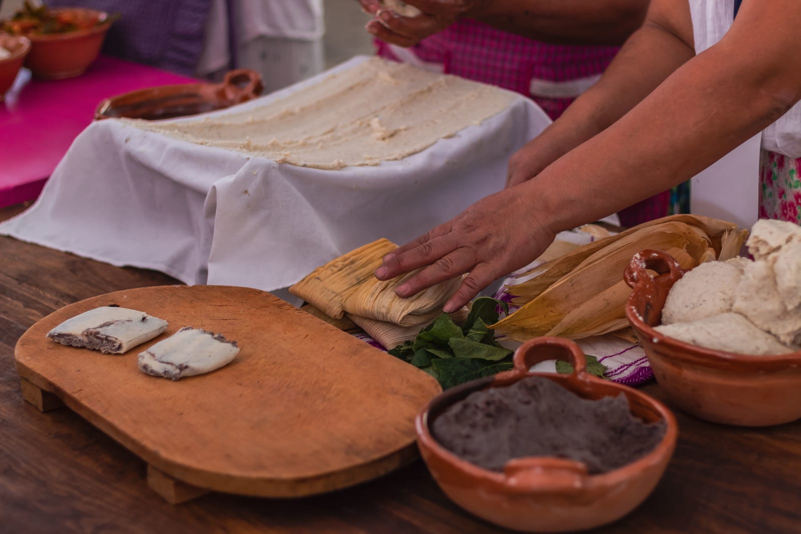 Person making tamales (Representative Image Source: Pexels | Photo by )