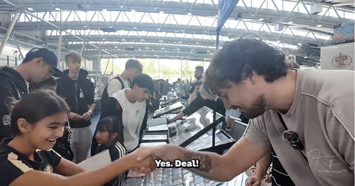 Vendor scammed 10-year-old out of her $119 Pokémon card for a $30 card. Another seller smelled something was off — and took her back to confront him