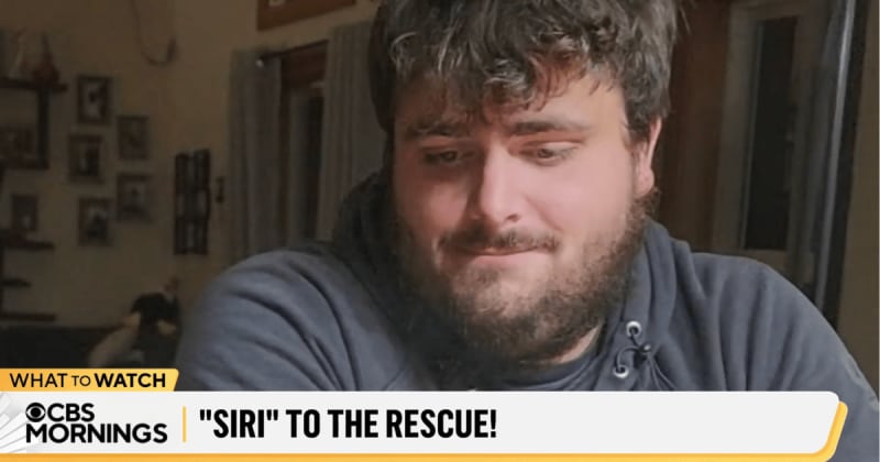 Fisherman was trapped under a massive boulder as the tide rose. 'Siri' was his only hope