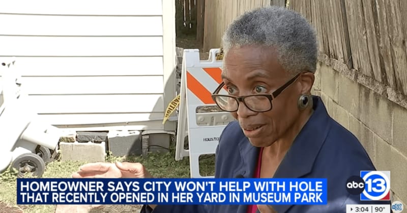 Tenant fell into a 16-foot hole in Houston woman's backyard. City says filling it is her problem